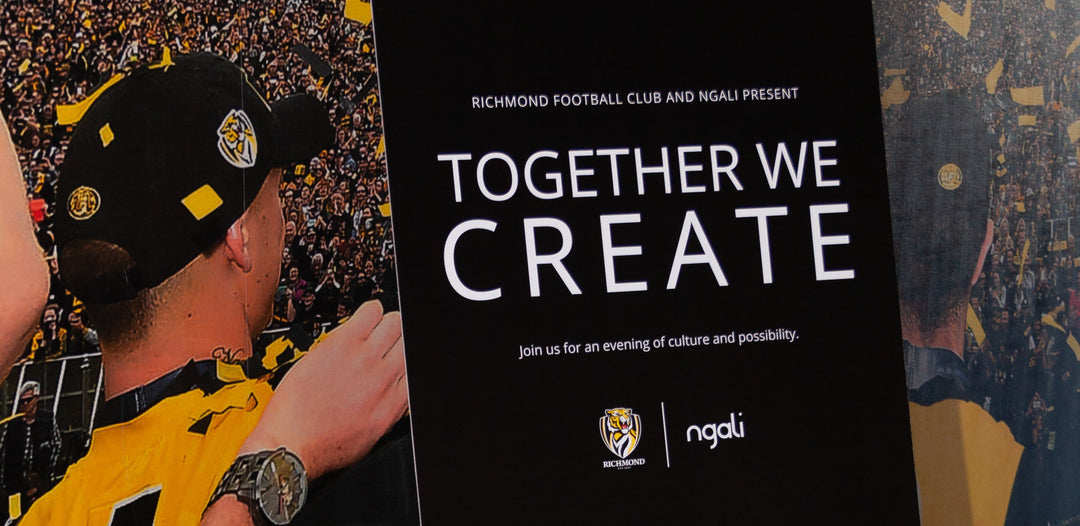 Ngali x Richmond Football Club - Together We Create 2023