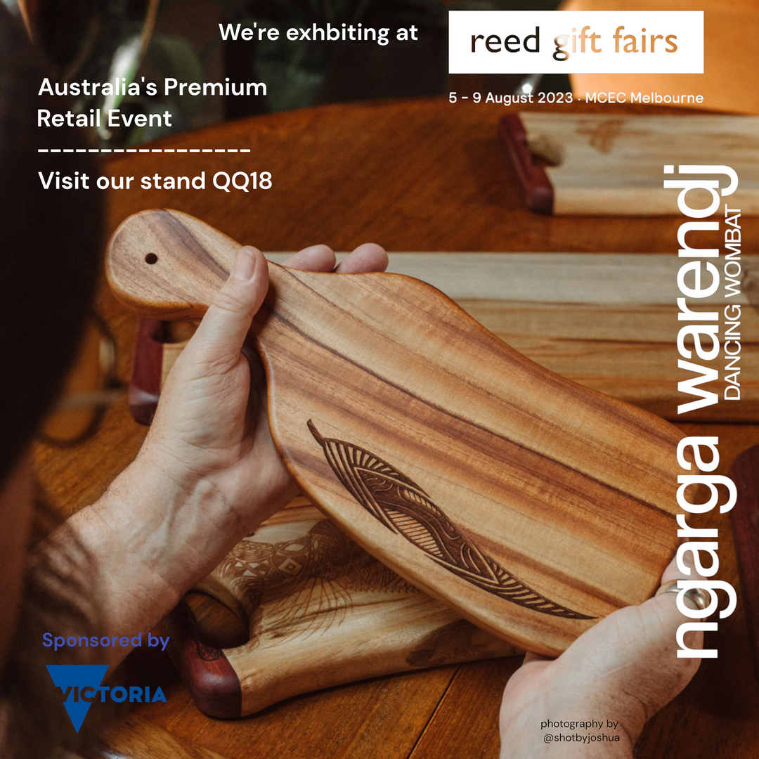 Ngarga Warendj will be at Reed Gift Fair Melbourne 5-9th August 2023