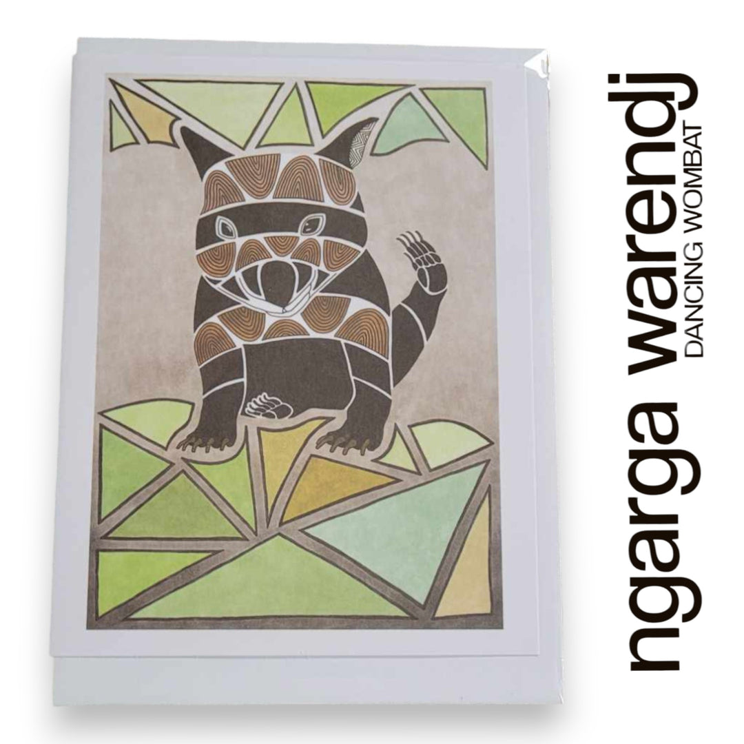 Ngarga Warendj Gift Box Camphor Laurel Board, SS Mug, Wombat Coasters and Chocolate Hamper