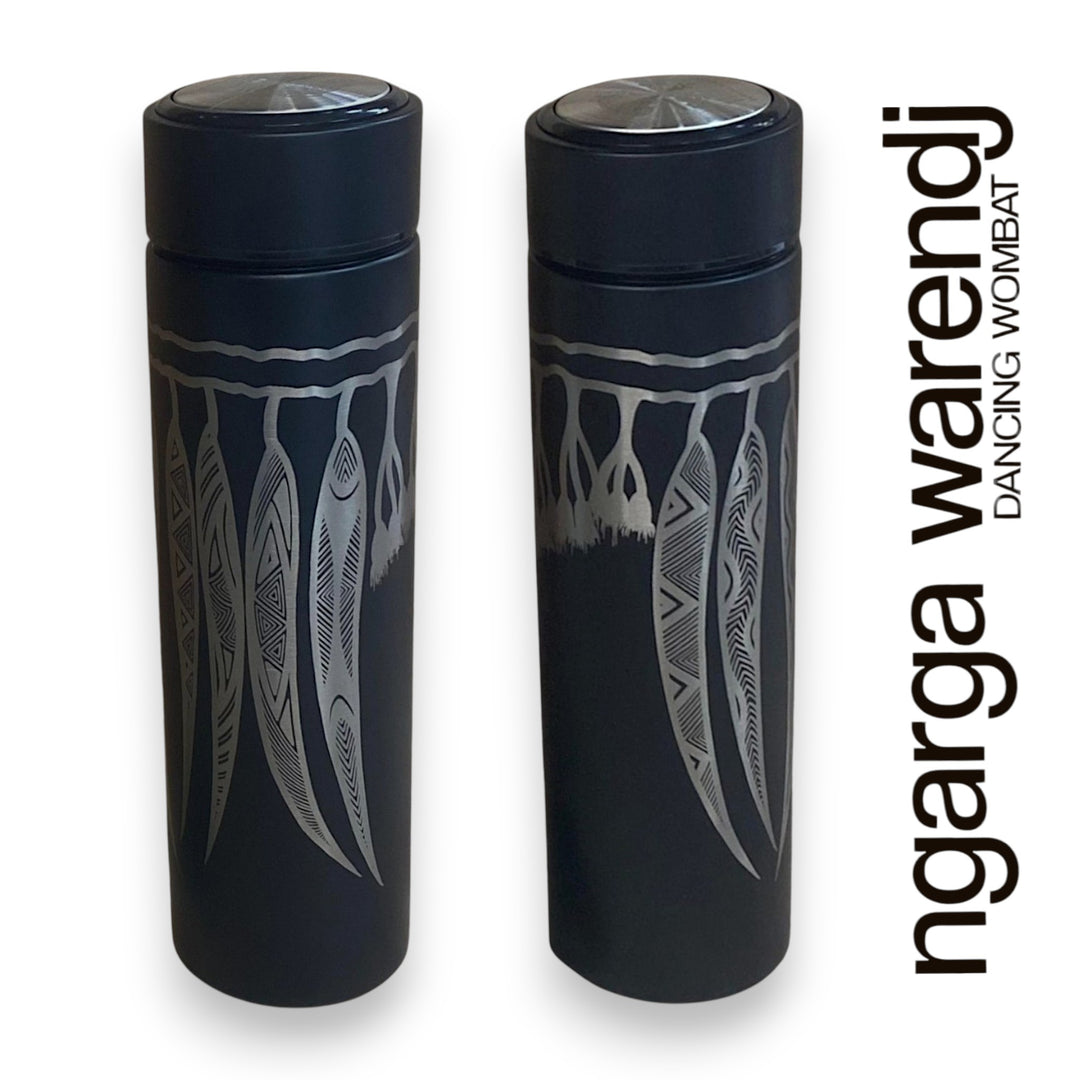 Ngarga Warendj Gift Box Tea Hamper Pack - Tea Flask, Indigiearth Tea, Candle, Hand Wash, Body Soap, Chocolate & Art Card