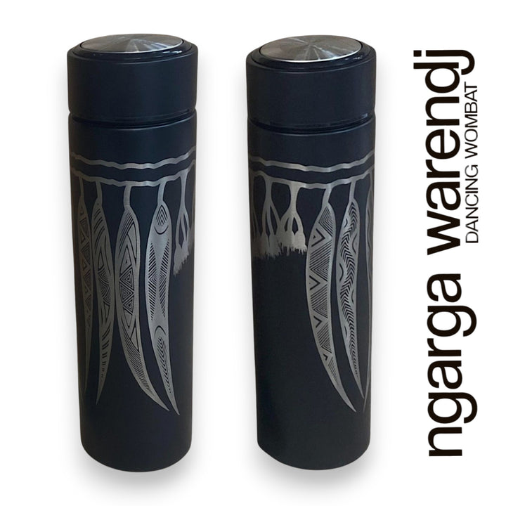 Ngarga Warendj Gift Box Tea Hamper Pack - Tea Flask, Indigiearth Tea, Candle, Hand Wash, Body Soap, Chocolate & Art Card