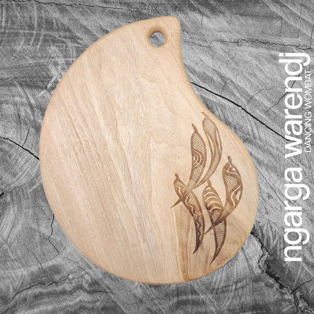 CAMPHOR LAUREL BOARD LARGE TEAR - ASSORTED DESIGNS