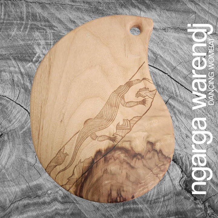 CAMPHOR LAUREL BOARD LARGE TEAR - ASSORTED DESIGNS