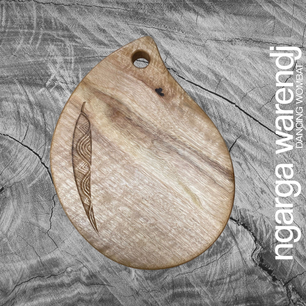 CAMPHOR LAUREL BOARD SMALL TEAR - ASSORTED DESIGNS