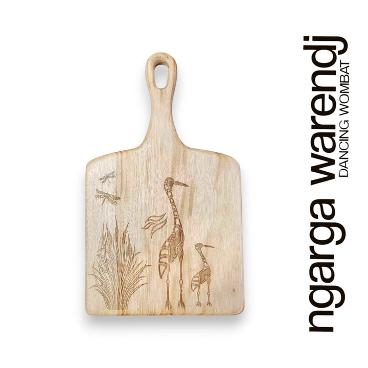 CAMPHOR LAUREL PADDLE BOARD SQUARE - ASSORTED DESIGNS