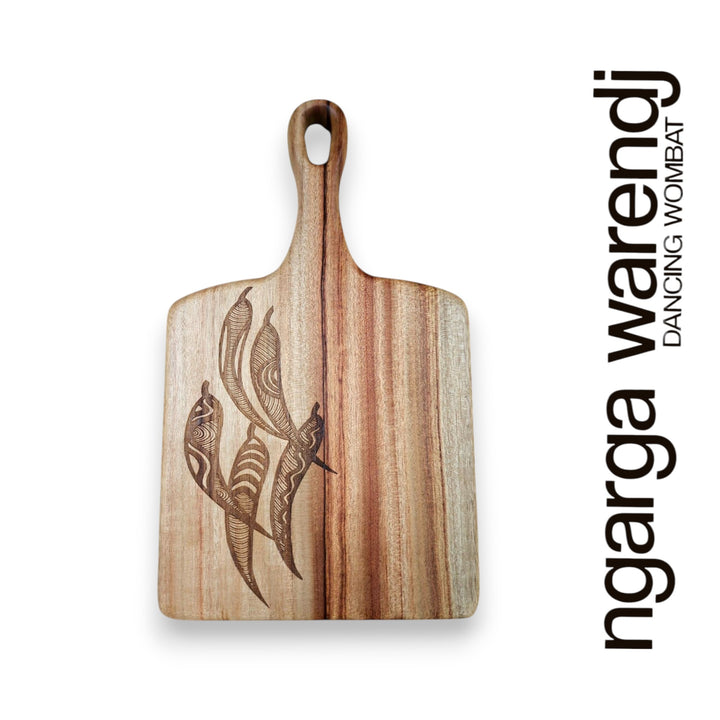 CAMPHOR LAUREL PADDLE BOARD SQUARE - ASSORTED DESIGNS