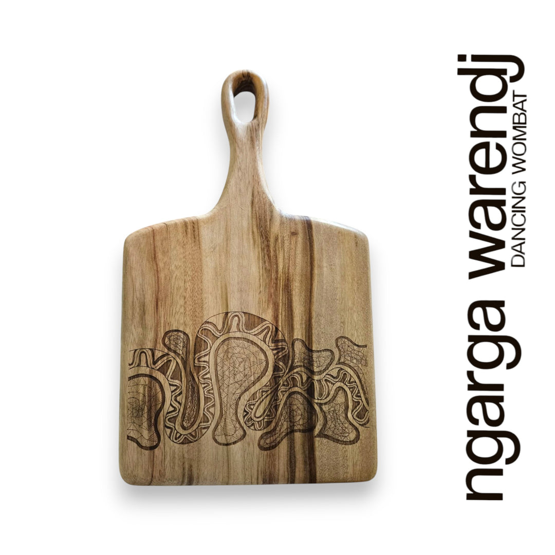 CAMPHOR LAUREL PADDLE BOARD SQUARE - ASSORTED DESIGNS