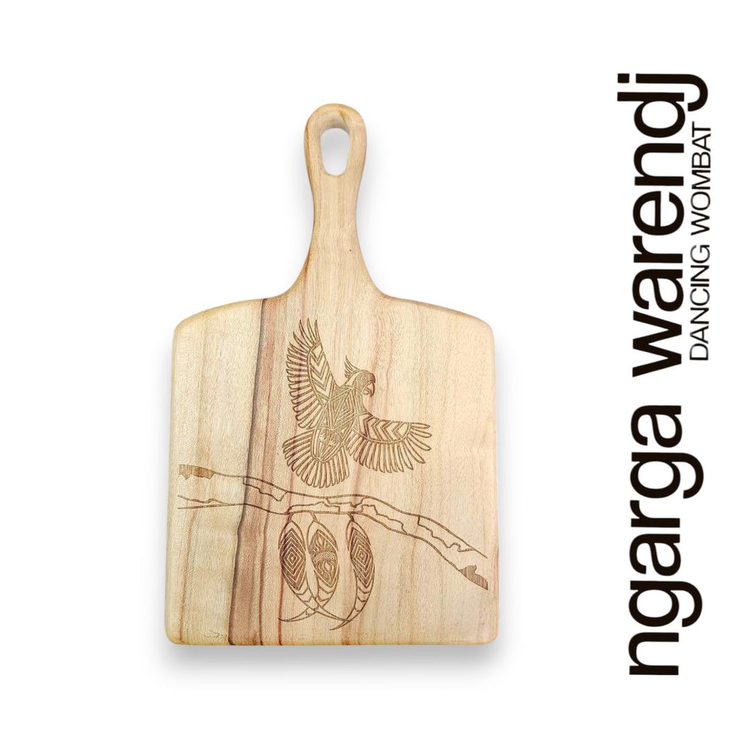 CAMPHOR LAUREL PADDLE BOARD SQUARE - ASSORTED DESIGNS