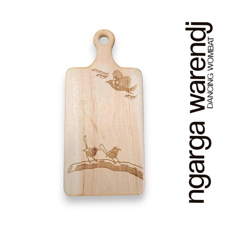CAMPHOR LAUREL RECTANGLE PADDLE BOARD SMALL - ASSORTED DESIGNS