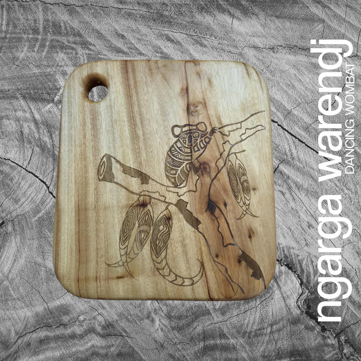 CAMPHOR LAUREL SQUARE BOARD - ASSORTED DESIGNS