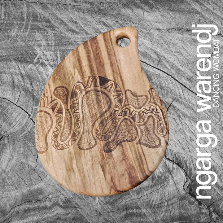 CAMPHOR LAUREL BOARD SMALL TEAR - ASSORTED DESIGNS
