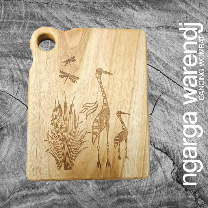 CAMPHOR LAUREL BOARD - EXTRA MINI RECTANGLE ASSORTED DESIGNS