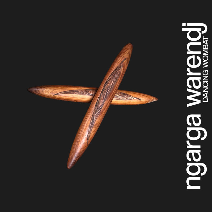 CLAPSTICKS WITH GUM LEAVES - ASSORTED DESIGNS