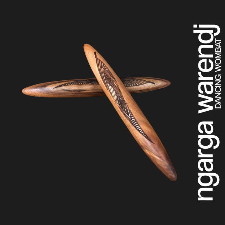 CLAPSTICKS WITH GUM LEAVES - ASSORTED DESIGNS