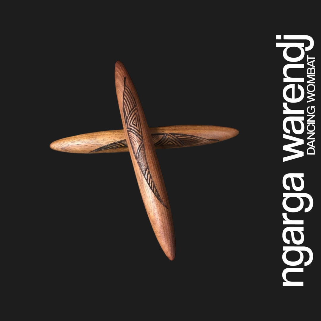 CLAPSTICKS WITH GUM LEAVES - ASSORTED DESIGNS