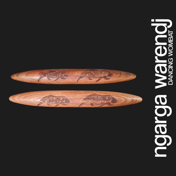 CLAPSTICKS WITH GUM LEAVES - ASSORTED DESIGNS