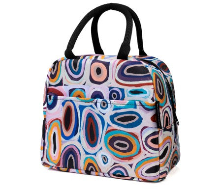 LUNCH TOTE INSULATED BAG - ASSORTED ABORIGINAL ART DESIGNS