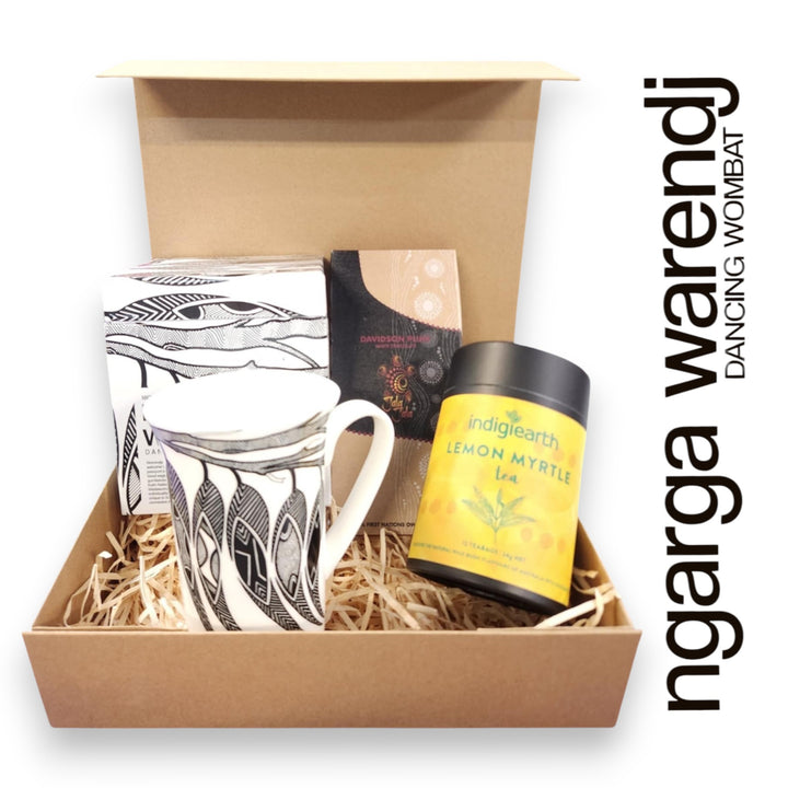 Ngarga Warendj Gift Box Indigiearth Tea, Chocolate and Mug Hamper Pack