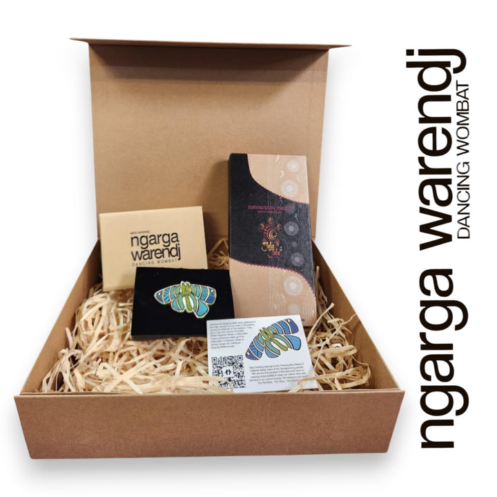 Ngarga Warendj Gift Box Pin and Chocolate Hamper Pack - Assorted Designs