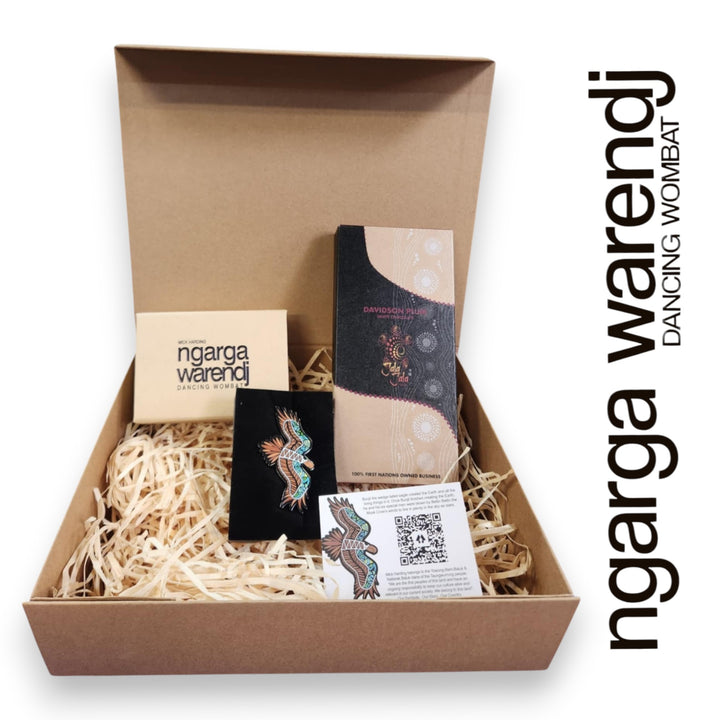 Ngarga Warendj Gift Box Pin and Chocolate Hamper Pack - Assorted Designs