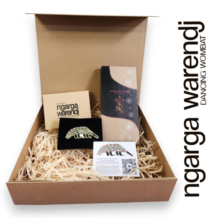 Ngarga Warendj Gift Box Pin and Chocolate Hamper Pack - Assorted Designs