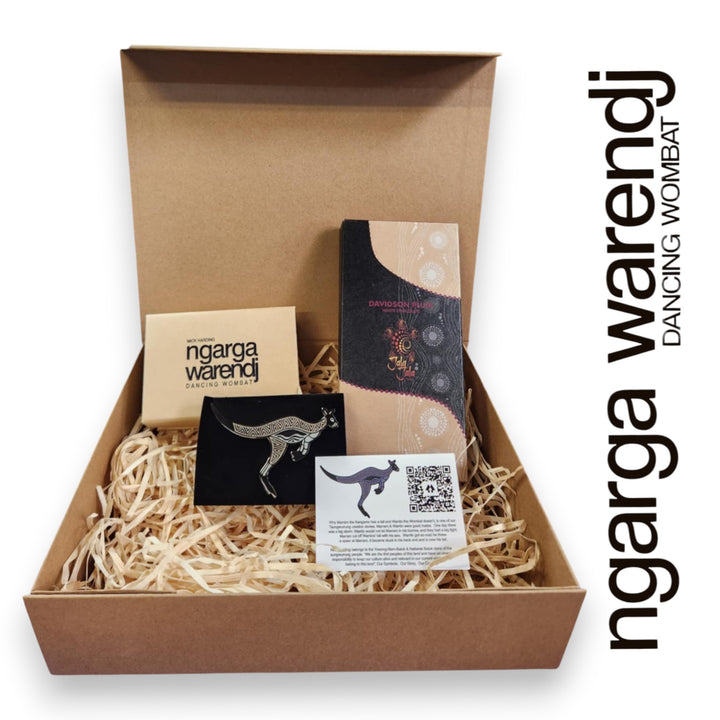 Ngarga Warendj Gift Box Pin and Chocolate Hamper Pack - Assorted Designs