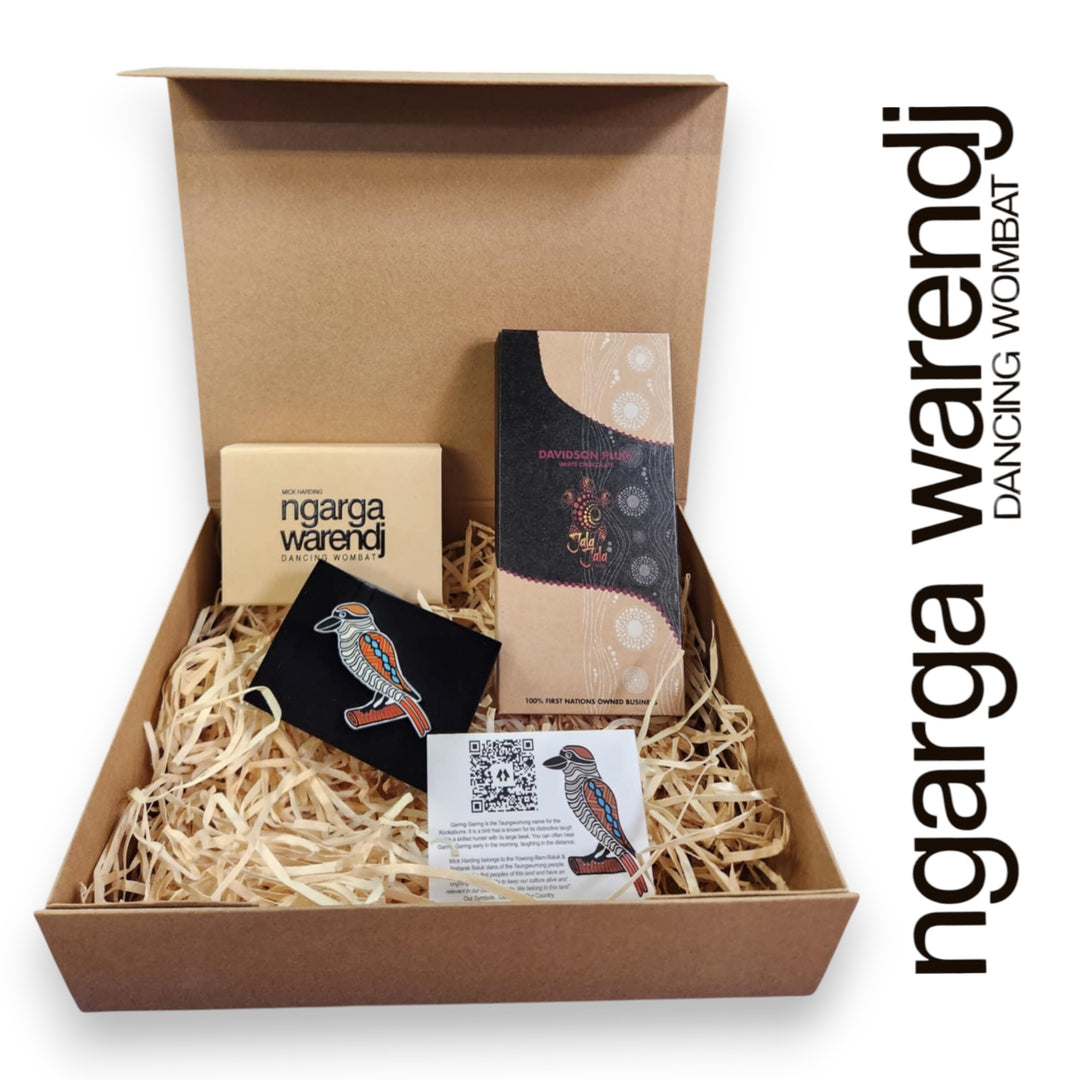 Ngarga Warendj Gift Box Pin and Chocolate Hamper Pack - Assorted Designs