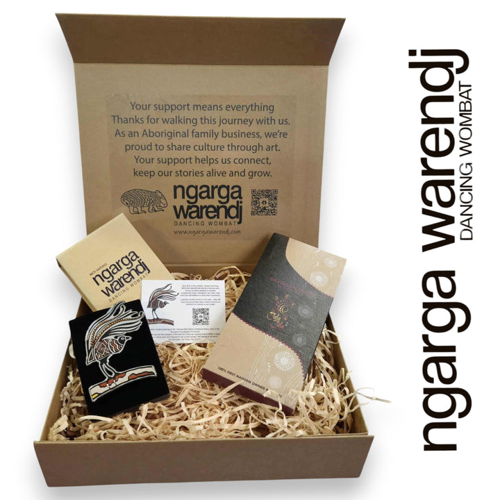 Ngarga Warendj Gift Box Pin and Chocolate Hamper Pack - Assorted Designs