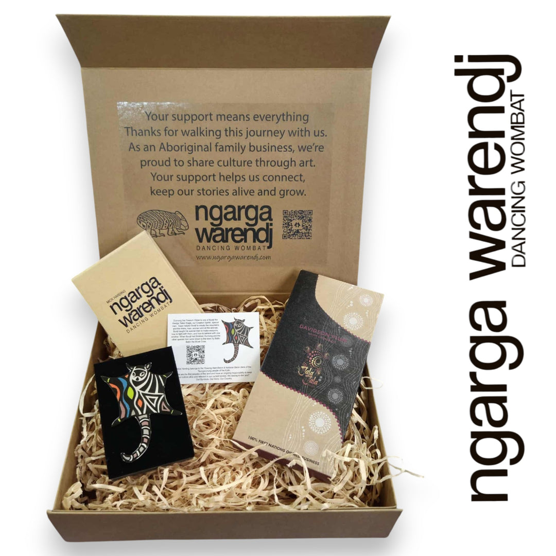 Ngarga Warendj Gift Box Pin and Chocolate Hamper Pack - Assorted Designs