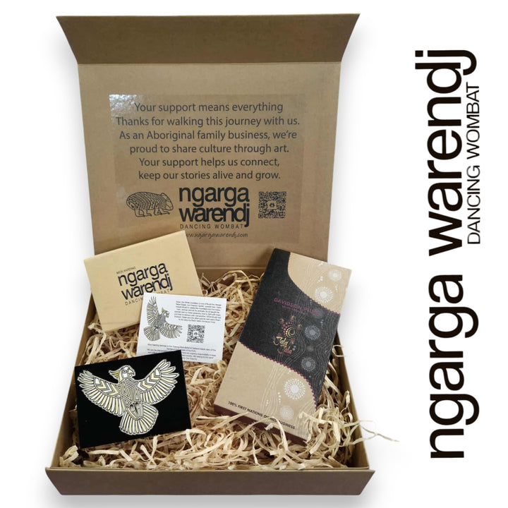 Ngarga Warendj Gift Box Pin and Chocolate Hamper Pack - Assorted Designs