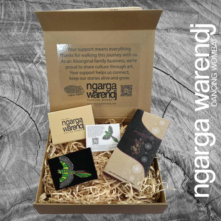 Ngarga Warendj Gift Box Pin and Chocolate Hamper Pack - Assorted Designs