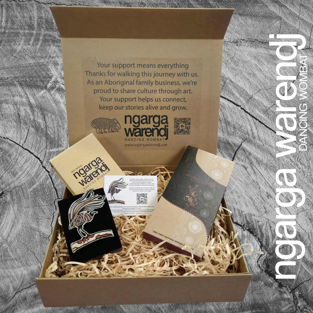Ngarga Warendj Gift Box Pin and Chocolate Hamper Pack - Assorted Designs
