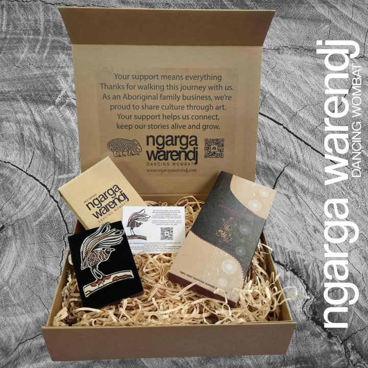 Ngarga Warendj Gift Box Pin and Chocolate Hamper Pack - Assorted Designs