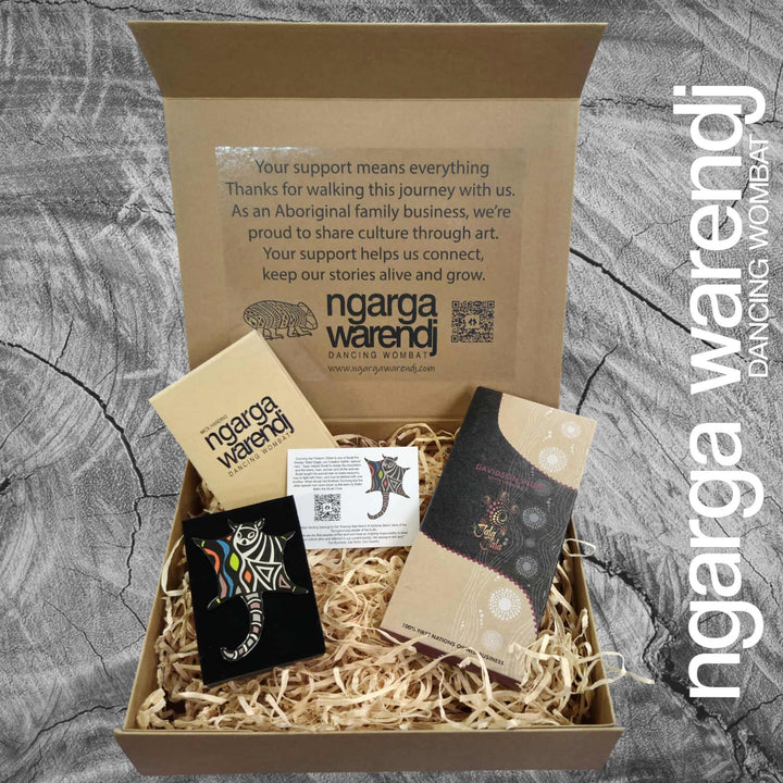 Ngarga Warendj Gift Box Pin and Chocolate Hamper Pack - Assorted Designs