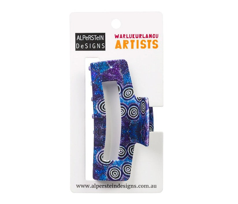 HAIR CLAWS - WARLUKURLANGU ABORIGINAL ARTISTS DESIGNS