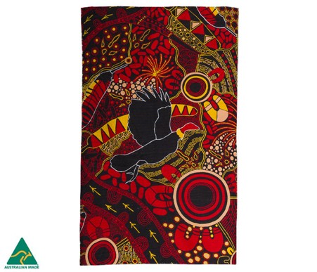 TEA TOWEL - ASSORTED ABORIGINAL ART DESIGNS