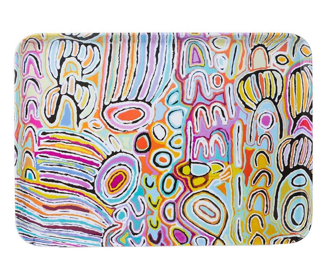 SCATTER TRAY  - ASSORTED ABORIGINAL ART DESIGNS