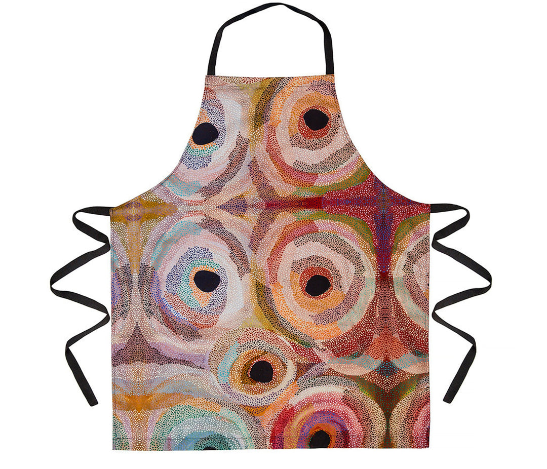 COTTON APRON  - ASSORTED ABORIGINAL ART DESIGNS