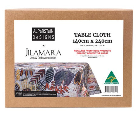 TABLE CLOTH - ASSORTED ABORIGINAL ART DESIGNS