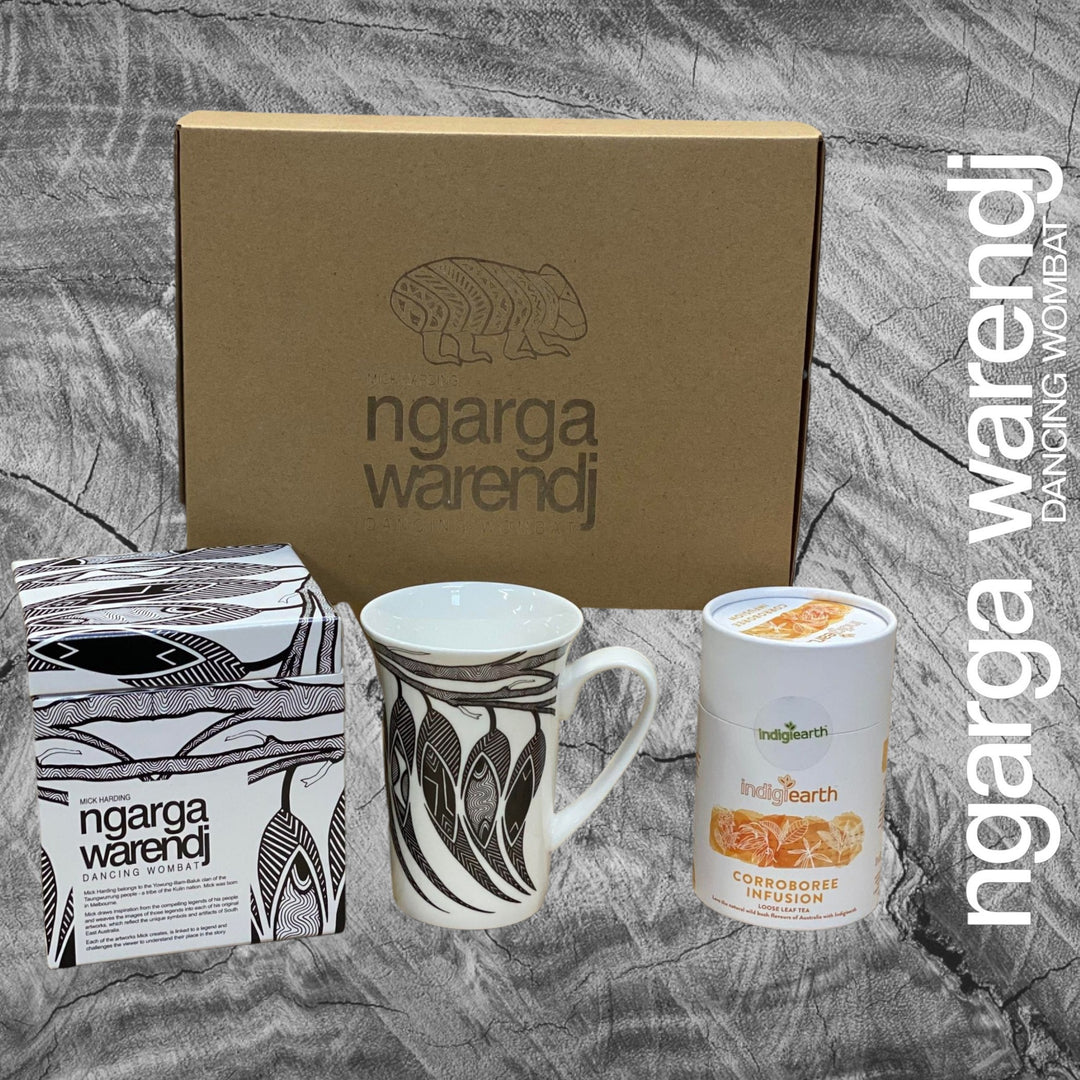 Ngarga Warendj Gift Box Indigiearth Tea and Mug Hamper Pack