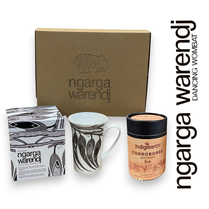 Ngarga Warendj Gift Box Indigiearth Tea and Mug Hamper Pack