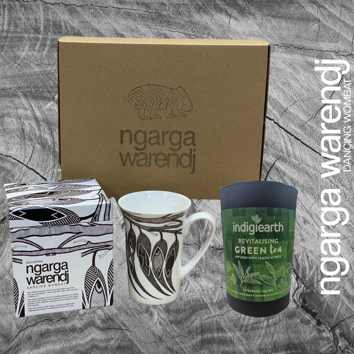 Ngarga Warendj Gift Box Indigiearth Tea and Mug Hamper Pack