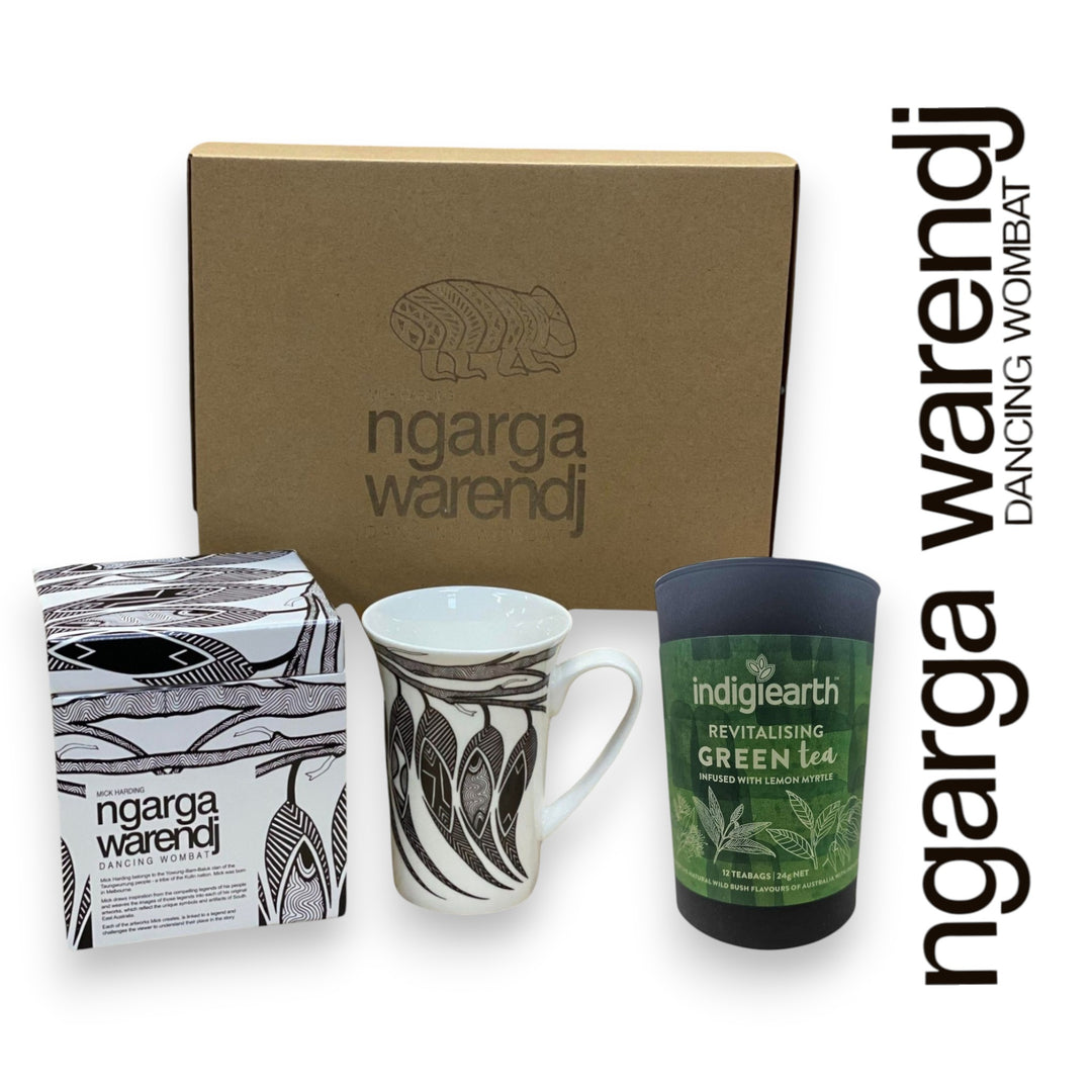 Ngarga Warendj Gift Box Indigiearth Tea and Mug Hamper Pack