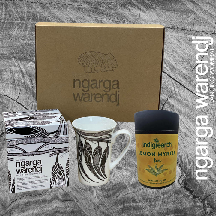 Ngarga Warendj Gift Box Indigiearth Tea and Mug Hamper Pack
