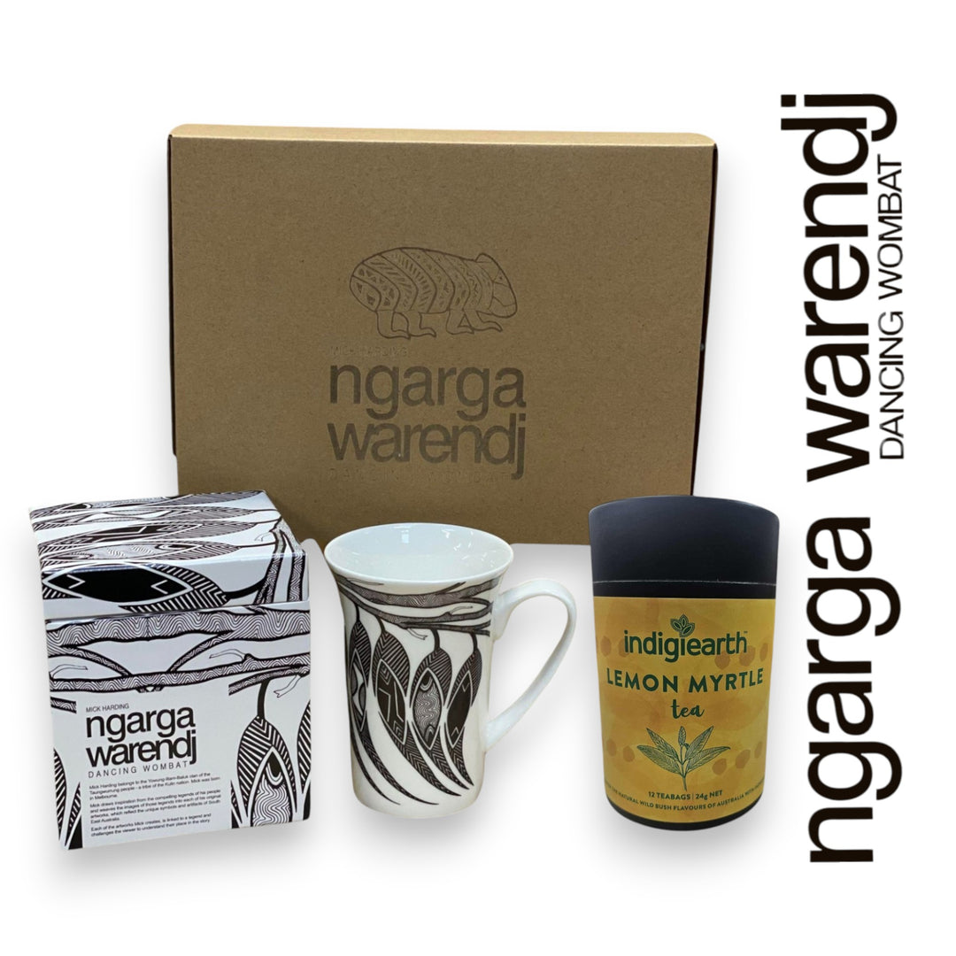 Ngarga Warendj Gift Box Indigiearth Tea and Mug Hamper Pack