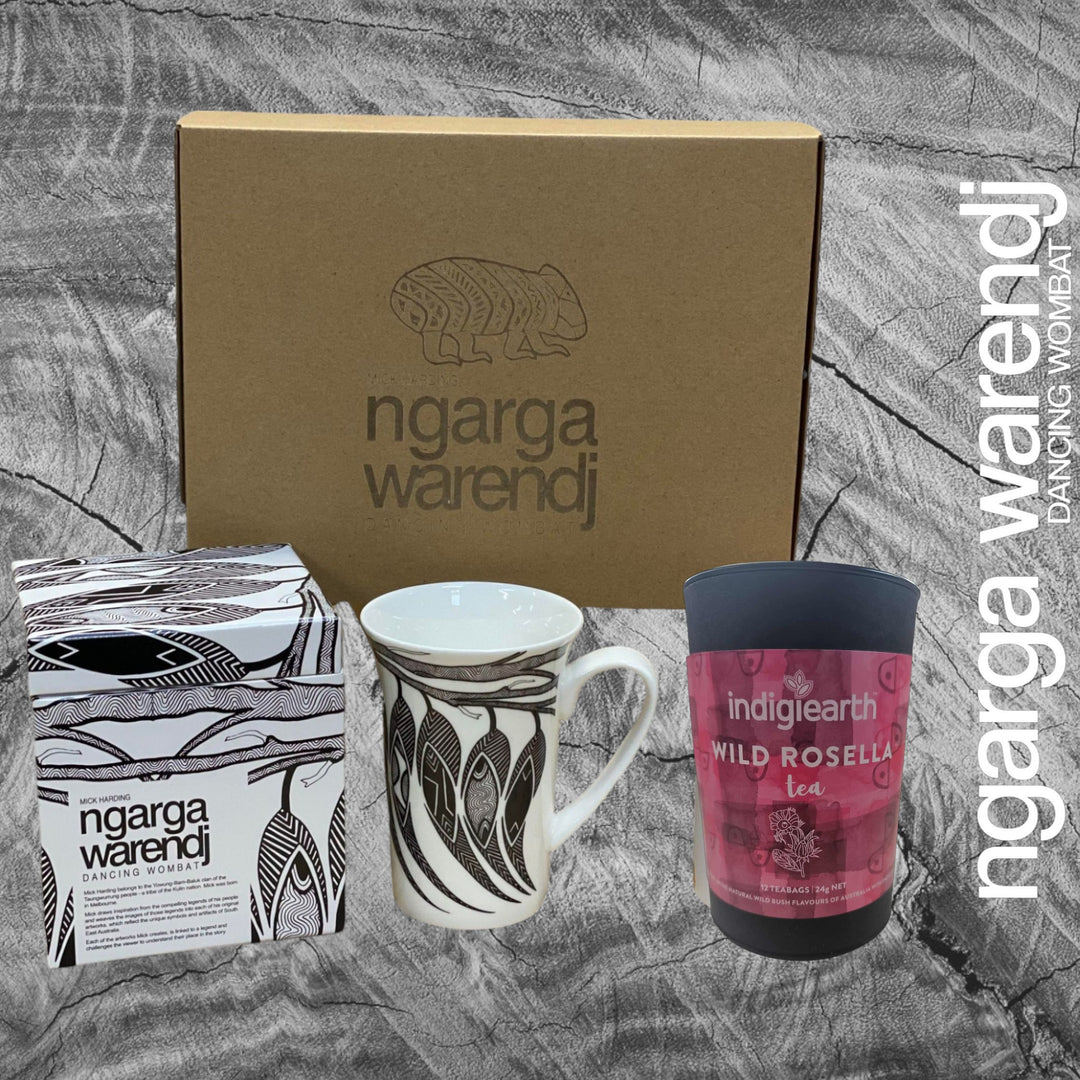 Ngarga Warendj Gift Box Indigiearth Tea and Mug Hamper Pack