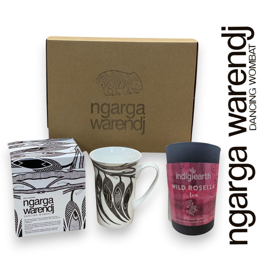 Ngarga Warendj Gift Box Indigiearth Tea and Mug Hamper Pack