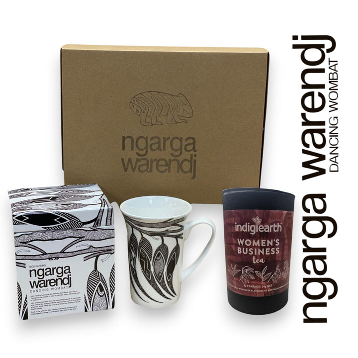 Ngarga Warendj Gift Box Indigiearth Tea and Mug Hamper Pack