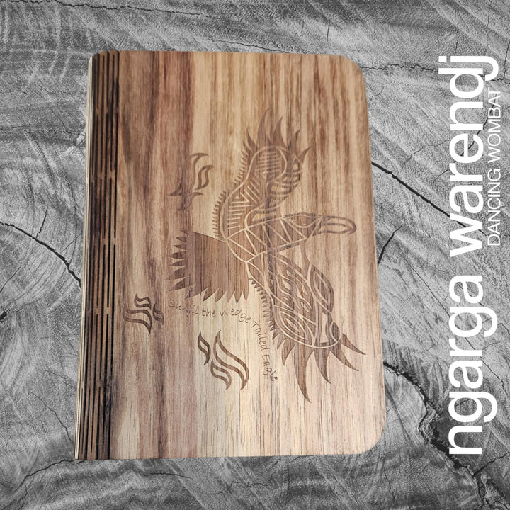 A6 Wooden Notebook Cover