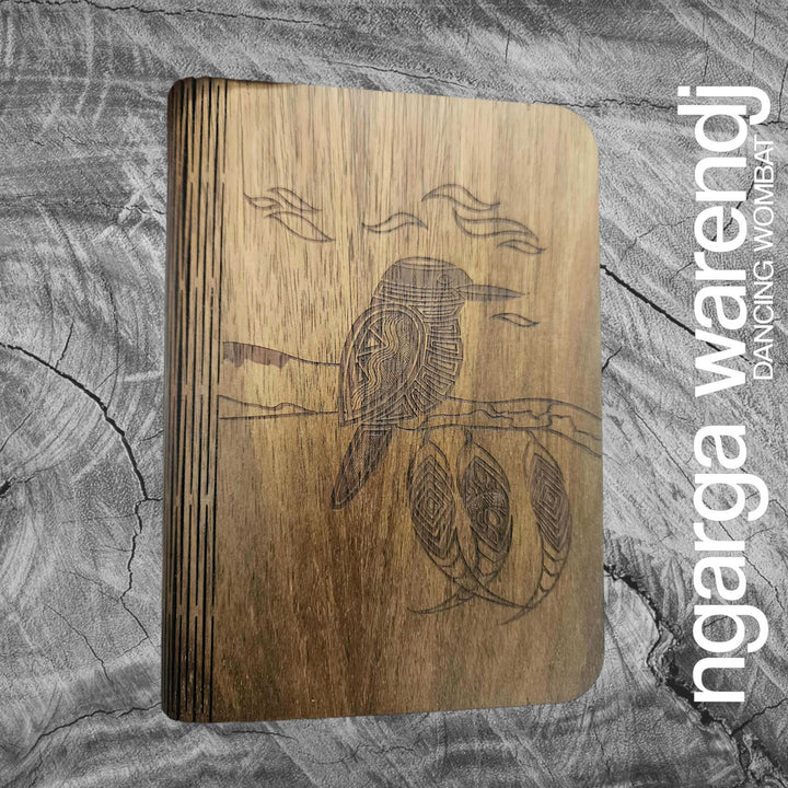 A6 Wooden Notebook Cover